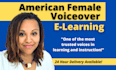 record female voiceover for elearning and presentations