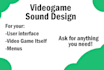 make the sound effects for your video game