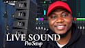 help setup sound, pa systems and mic as an audio engineer