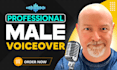 record a deep american male voice over for commercials and narration