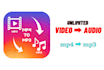 convert video to audio files