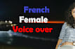 record the best female french voice over