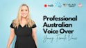 record a professional australian female voice over