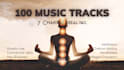 provide 100 music meditation, solfeggio, healing, mindfulness