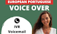 record a pro voicemail in portuguese IVR