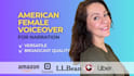 record a female voice over narration