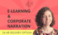 record a voice over for elearning or corporate narration
