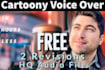 record a voice for your character