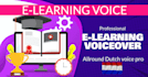 do engaging elearning voice over in dutch, male voicetalent