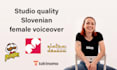 record a professional slovenian voice over