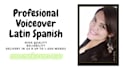 record professional spanish voice over human voice