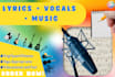 sing, write and produce your childrens music and kids songs