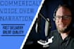 record a great quality american male english voice over