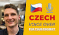 do a czech voice over for your project
