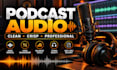 professionally edit and enhance your podcast audio riverside