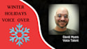 record a winter holiday voice over