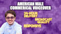 be your professional male commercial voice