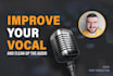 clean up and enhance your voice audio recording