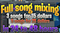 mix and master any rap song for you