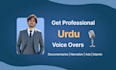 record best and professional urdu voice overs