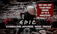 make epic japanese game or film music tracks