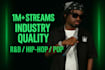 write you a radio ready hit rnb, hip hop, or pop song