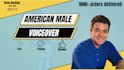 record an american male voice for explainer elearning webinar video