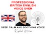 record a british english male voice over