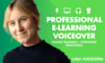 narrate your elearning, training, explainer, or educational voiceover