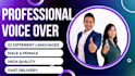 provide voice over services in 22 different  languages