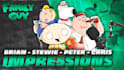 do the best peter, stewie, and other family guy impressions