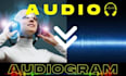 change your audio to audiogram waves
