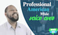 record a professional american male voice over