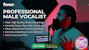 sing male vocals and harmonies for you