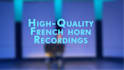 record high quality french horn tracks
