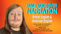 record british or american narration