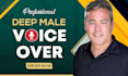 record a professional deep male american voiceover