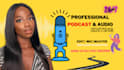 do professional podcast audio editing in 24hrs
