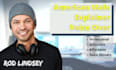 record male explainer voice over in an american accent