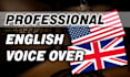 record a professional voice over in english