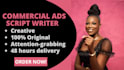 write a script for product commercial