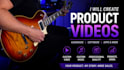 produce a music product video for you