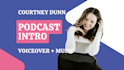 voice and produce your podcast intro