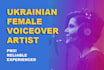ukrainian female voice over