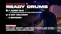 be your professional drummer to record HQ acoustic drums