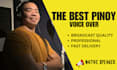 record the best tagalog voice over