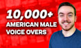 record an american english male voice over