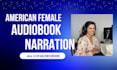 record a nonfiction audiobook with an american female voice