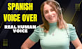 record a professional spanish voice over