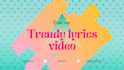 make amazing trendy video for you in 24 hours